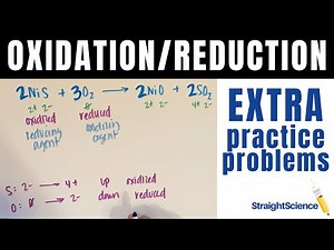 Oxidation and Reduction Practice - Oxidizing Agend and Reducing Agent Practice