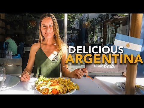 I tried the BEST Argentinian street food of Buenos Aires according to Netflix