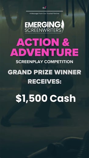 Do you have a GREAT Action Screenplay? Check out the Emerging Screenwriters Genre competitions!