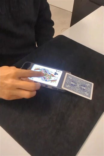 Incredible Card From Phone Trick #magictrick
