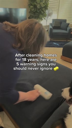 After over a decade of serving my community, these warning signs are problems that need 911 attention... 🧽⚠️ 1️⃣ Persistent musty smell that won't go away signals hidden mold growth 2️⃣ Discolored grout or caulking indicates water damage and potential mold 3️⃣ Sticky residue on floors means product buildup attracting dirt 4️⃣ Excessive dust return within days suggests HVAC filter problems 5️⃣ Dark spots under sinks or around toilets show active water leaks The musty mold smell is the most serio