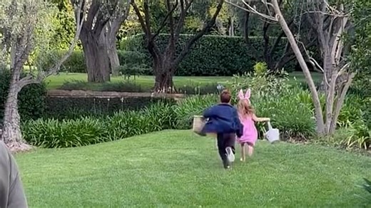 Meghan shares new footage of Lilibet and Archie adorably getting stuck into Easter festivities