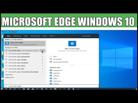 Como Reparar e Restaurar Microsoft EDGE Do Windows 10