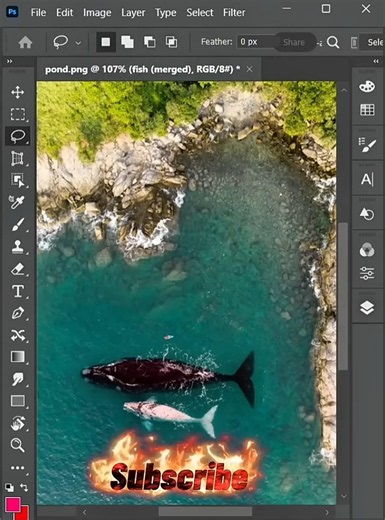 How to Blend & Merge Two Layers in Photoshop