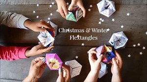 76 reactions · 62 shares | CHRISTMAS FLEXTANGLES - These paper toys...