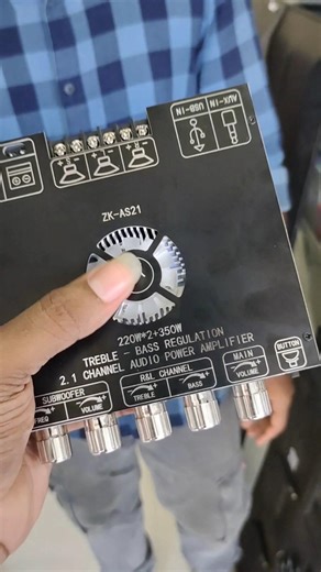 AZ21 class D Amplifier കസ്റ്റമർ എടുത്തു 🔊🔥