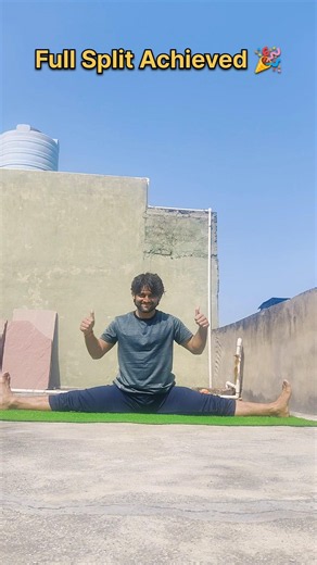 How to do Middle Split in 5 Steps! 🧘‍♂️ (Daily Routine) #shorts