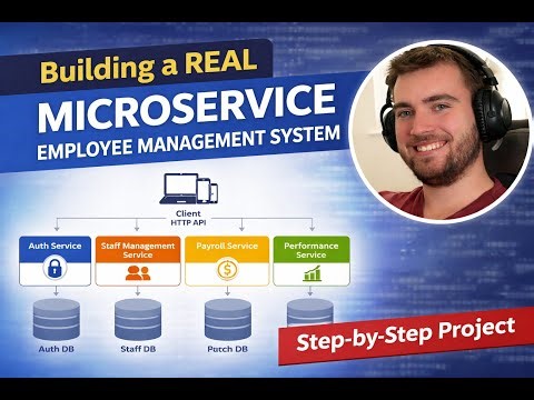 Building a REAL Microservice Employee Management System (Auth, Payroll, Performance)