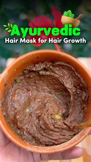 DIY Ayurvedic Hair Mask for Faster Hair Growth 🌺 | Hibiscus + Aloe Vera + Hair Pack #shorts