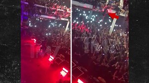 TRAVIS SCOTT FANS JUMP OFF BALCONY!! Crash Land in Mosh Pit