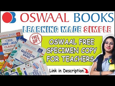 Oswaal Specimen Books | How To Get Oswaal Specimen/Sample Paper Books For Teachers