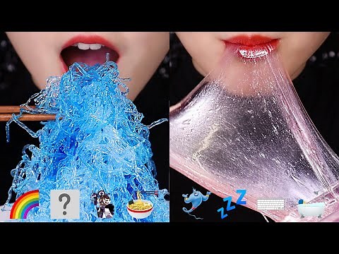 EMOJI MUKBANG ASMR TIKTOK EMOJI FOOD CHALLENGE #28 ⌨️