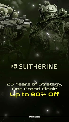 🛡️ Slitherine 25th Anniversary – Grand Finale Sale Is Live! Up to 90% Off!