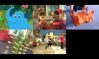 Mix of 6 videos from youtube : All 5 Elefun And Friends Commercials At The Same Time (2009