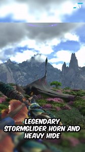 Legendary Canyon Stormglider Horn and Heavy Hide | Location - Secrets of the Spires DLC