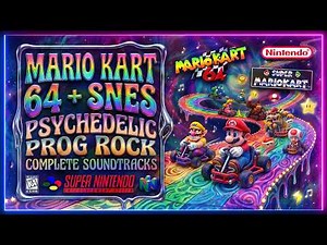 Mario Kart 64 + SNES | Psychedelic Prog Rock | Complete Soundtracks