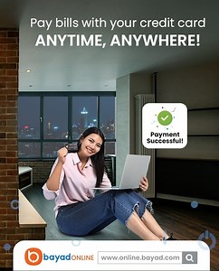 73 reactions · 8 comments | Pay bills with your credit card anytime, anywhere! Walang hassle, walang stress, at sure na mabilis ang posting  Visit www.online.bayad.com now and seamlessly pay with your credit card. Regulated by the Bangko Sentral ng Pilipinas. | Bayad | Facebook