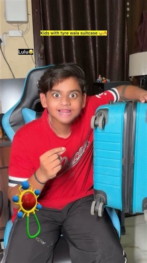 Tyre wala suitcase aur chotabhai 😂🔥| Indian family #shorts #indian #chaman #relatable #chotabhai