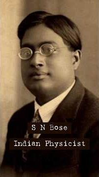 How SN Bose Inspired Einstein and Changed Physics #SNBose #BoseEinsteinStatistics #HiggsBoson
