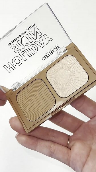 Catrice | Holiday Skin Bronze & Glow Palette | Bronzer & Highlighter in One | For a Sunkissed Complexion | Vegan & Cruelty Free