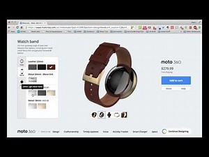 Moto Maker for the Moto 360 Hands-On: Pretty Watch Gets Prettier