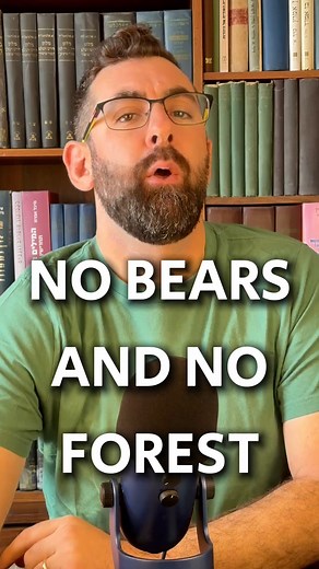 10K views · 472 reactions | ‍零 The prophet Elisha. Some rude kids. Two angry bears. A strange biblical story — and the origin of one of Hebrew’s best idioms: lo dovim ve’lo ya’ar — “no bears, no forest.” Today it means: totally made up. #HebrewLanguage #Bible #Talmud #Idioms | Elongilad | Facebook