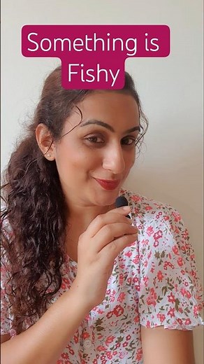 Something Is Fishy-English Idiom Explained | #english #englishidiom #esl #somethingisfishy #ielts