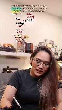 How do you solve problems like this? #learnwithlyqa #math #wordproblem