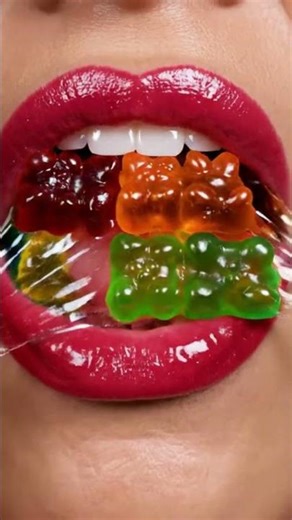 Gummy Bears #asmr #oddlysatisfying #satisfyingsounds #gummybears #asmrshorts #satisfyingsoundsasmr