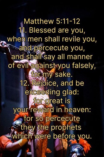 Matthew Chapter 5:11-12 Bible Verse| #bible #scripture #gods word