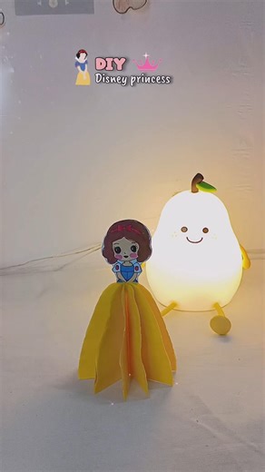 DIY snow white 👸🏻🍎🏰 | diy disney princess | easy diy paper craft tutorial | paper craft snow white