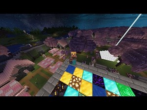 Finishing bottom layer of castle walls, and beginning central tree | VOD Cherry Valley SMP | ep 3