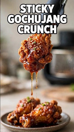 Extra Crunchy Korean Chicken Wings in 27 Minutes
