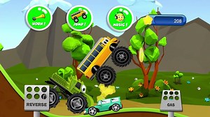 Monster Truck Game For Kids - Children Video Game Play