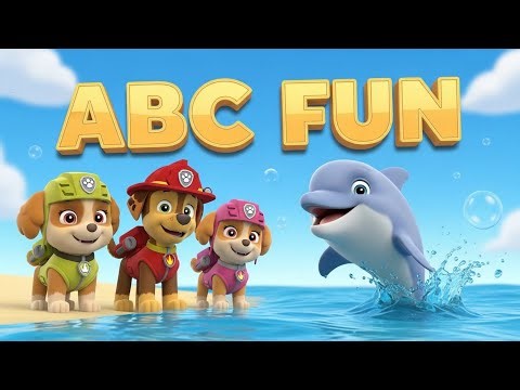 PAW Patrol ABC Adventure with Dolphin | Fun Learning for Kids