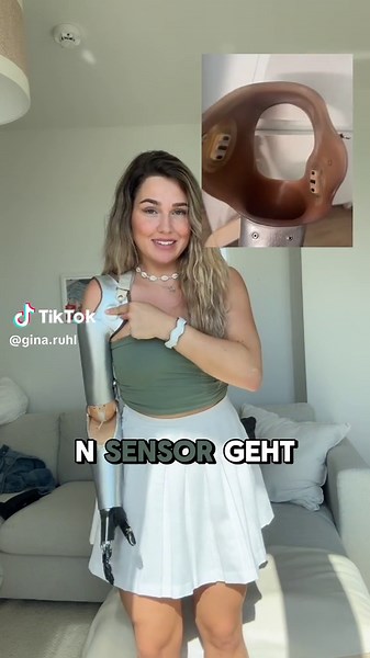Wie funktioniert die Prothese von Gina?