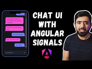 Building a chat app with modern Angular Signals