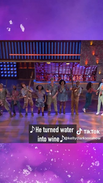 Welcome to Broadway in 6A! ft. We Love Jesus from @shuckedmusical 🌽 #shucked #broadway #kellyclarkson