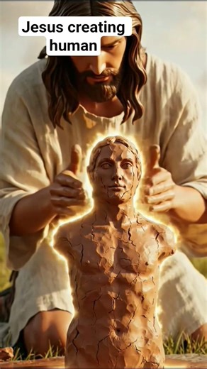 Jesus creating human(2000 years ago) #yeshumasih