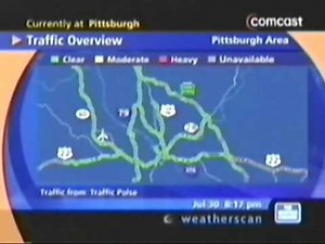 Weatherscan Local Forecast on July 30, 2005 8:17 pm