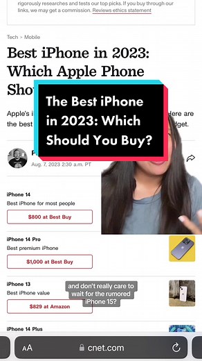 In reality it’s the worst time to buy an #iPhone with the anticipated #iPhone15’s release but if you can’t wait, these are the best ones. #bestiphone #iphone14pro #iphone14 #iPhone13 #iphonese #bestlist #apple #iphonetok #appleusers #iphoneusers #iOS #iphonebuyer