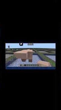 Minecraft Build: Cold Pig Statue