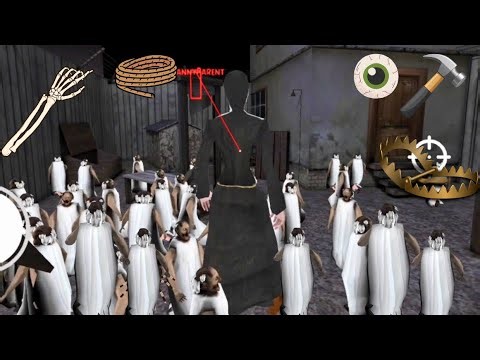 Playing as Evil Nun in Granny mod || Playing as all new bosses secret ending mod