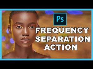 How to Create 8bit Frequency Separation Action in Photoshop