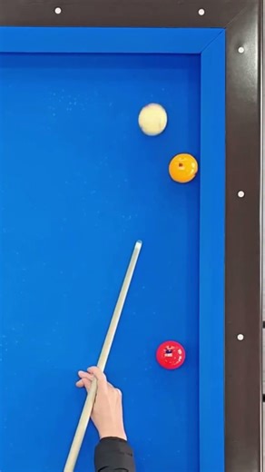 Very nice solution for this potion ! #3cushion #billiards #threecushions