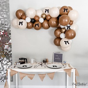 Love is Brewing Balloon Garland Kit: Brown & Cream Bridal Shower Decor - Etsy