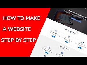 WYSIWYG Web Builder. How to make a website step by step (English CC)