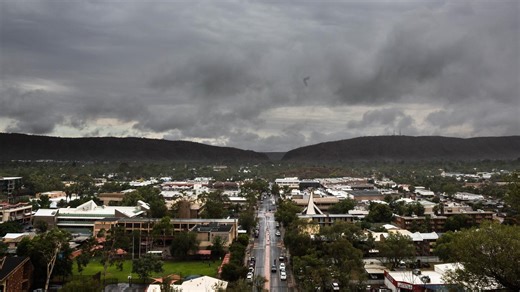 BOM ‘monitoring’ low pressure system as more rain en route for Alice Springs