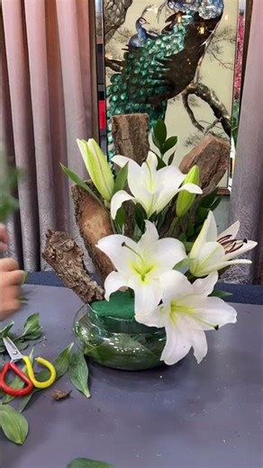 The most UNIQUE flower arrangement you have ever seen!