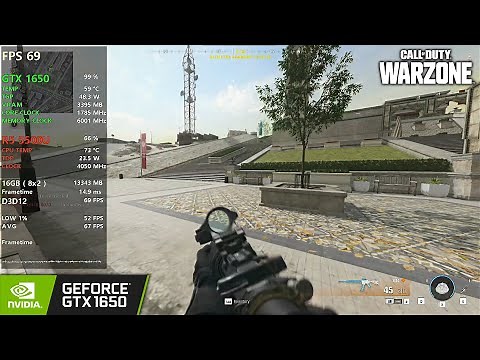 Call of Duty Warzone - GTX 1650 - 16GB RAM - Best Settings ( 2026 )